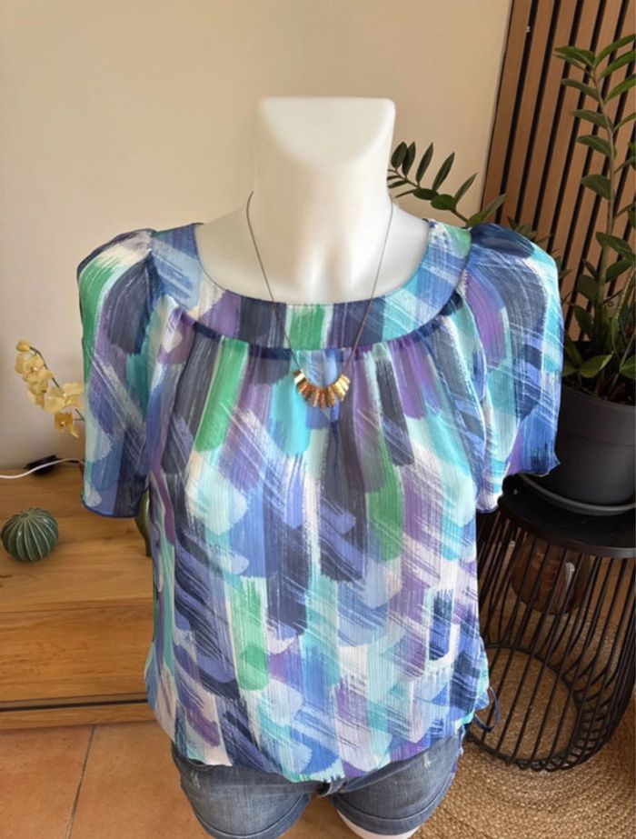 Blouse légère manches courtes - photo numéro 2