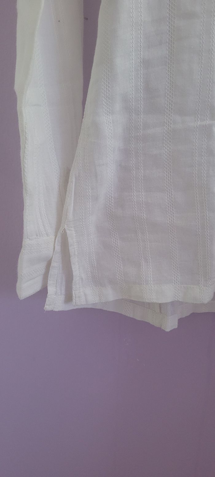 Tunique crème clair en 100% coton - photo numéro 6