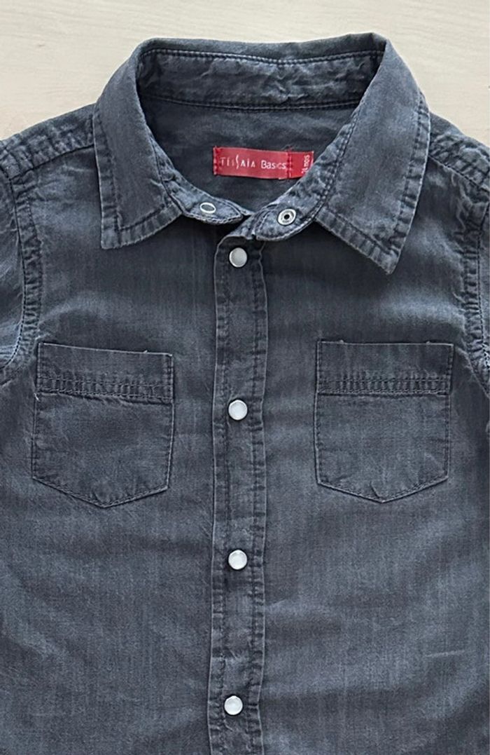 Chemise grise garçon 2 ans - photo numéro 3