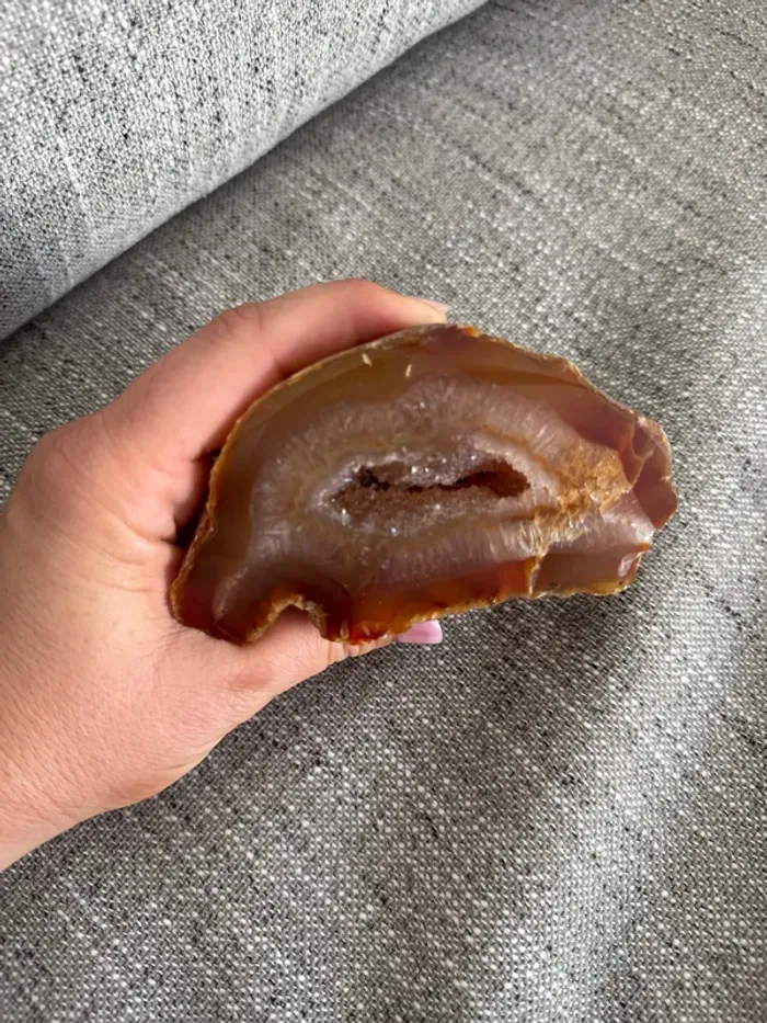 Pierre géode d agate