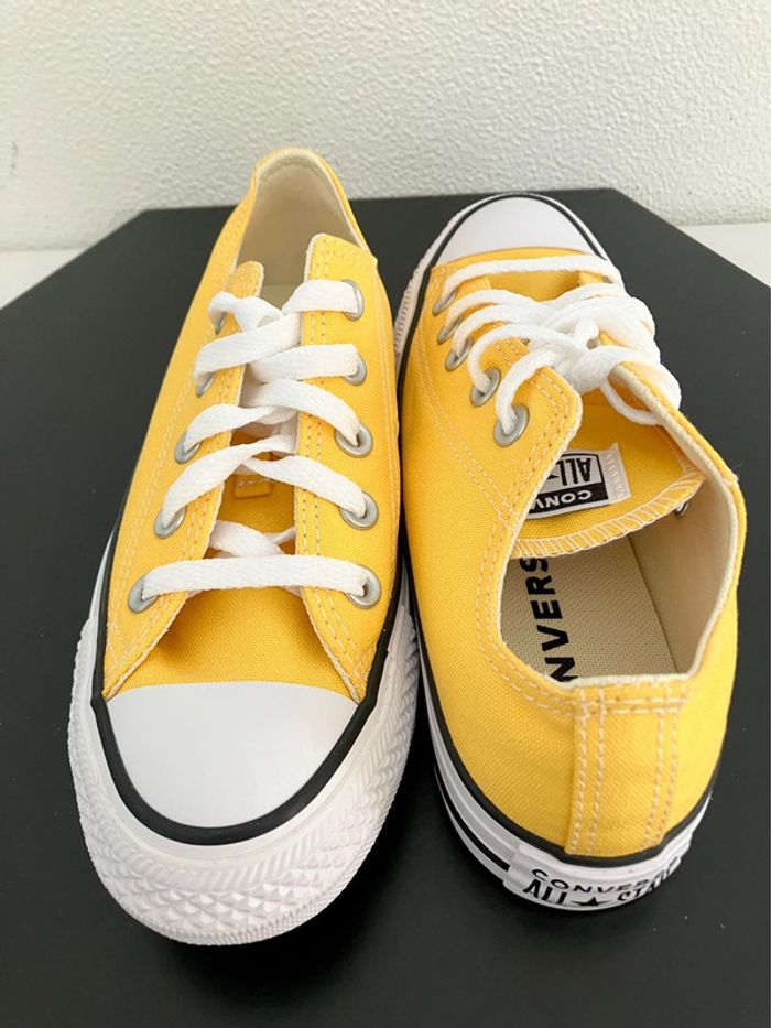 Converse All Star Low Chuck Taylor Lemon Chrome - photo numรฉro 3