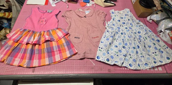 1) lot 6 vêtements 12mois