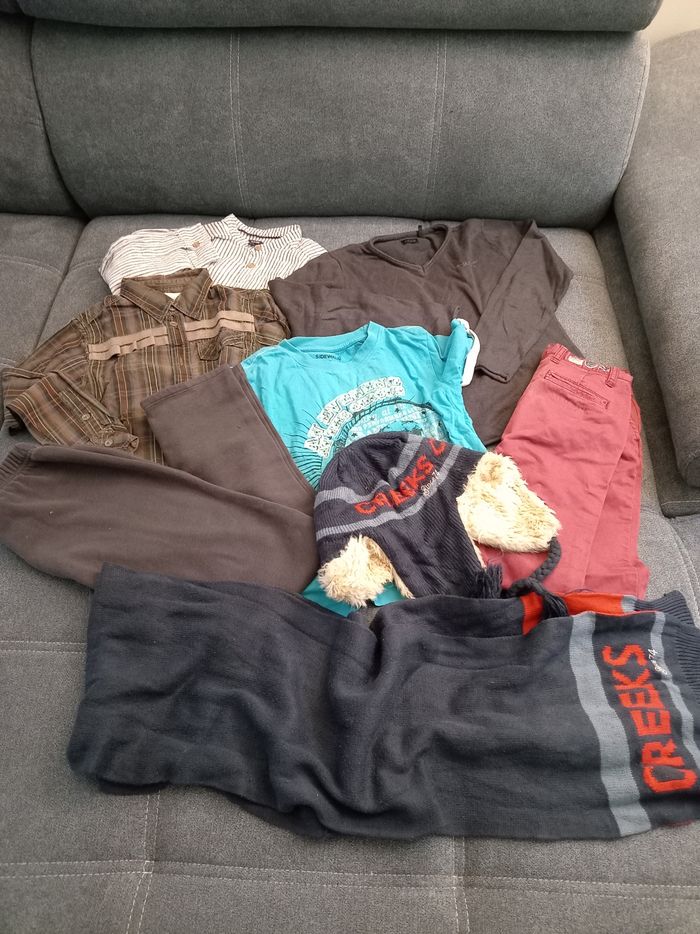Lot vêtements garçon