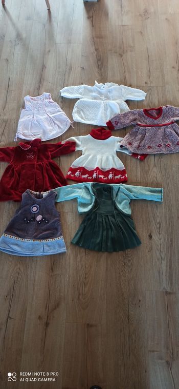 Lot de 7 robes 3 mois