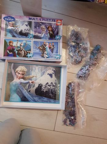 Puzzle la reine des neiges