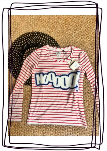 TEE shirt marin rouge