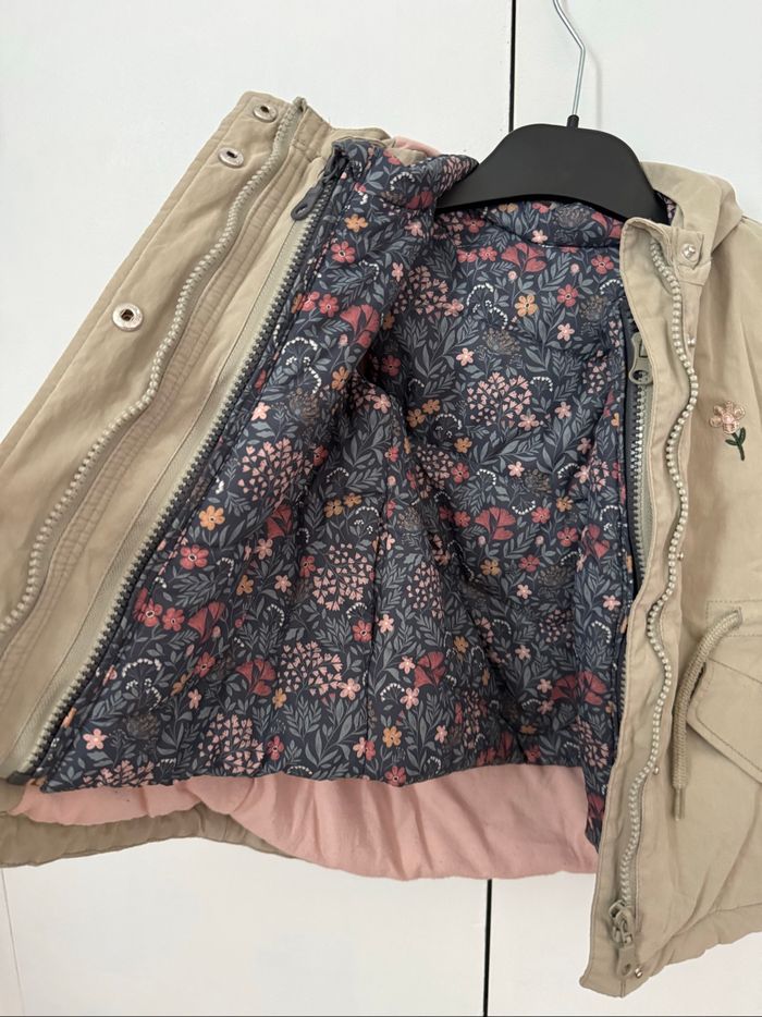 Manteau Vertbaudet avec doudoune sans manches