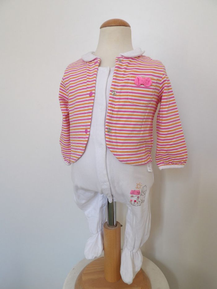 Ensemble pyjama - winnie- 12 mois - photo numéro 4