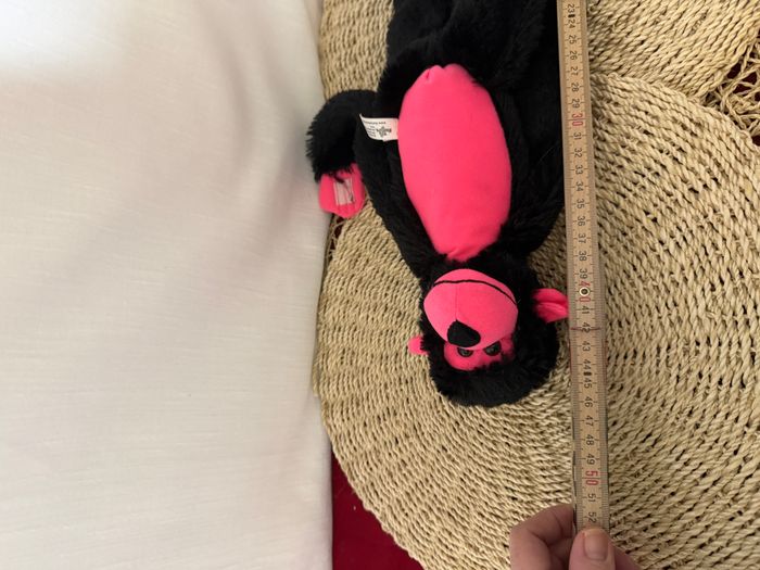 Peluche singe rose et noir Toy Factory - photo numéro 4