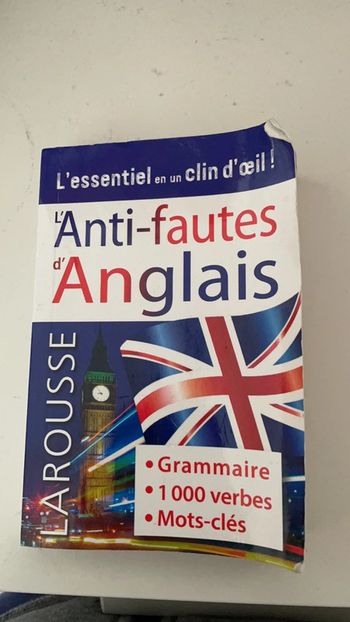 Anti faute anglais