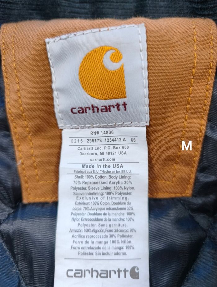 Veste caharrt marron clair taille M neuve - photo numéro 5
