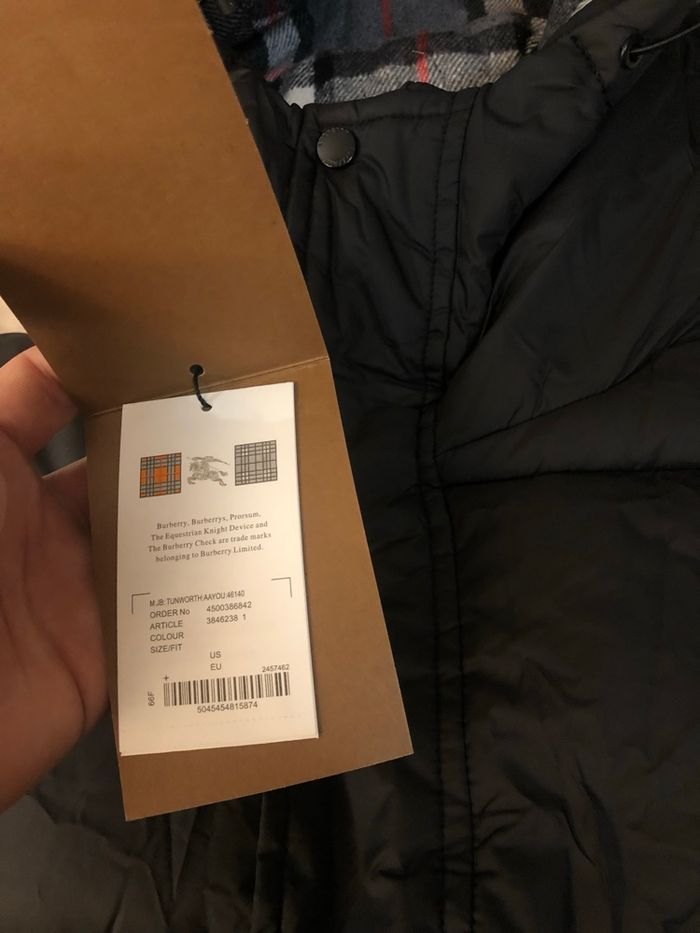 Doudoune burberry taille M - photo numéro 3
