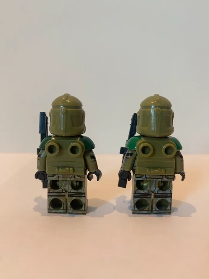 Figurine type lego 2 clones Kashyyks. Star Wars - photo numéro 3