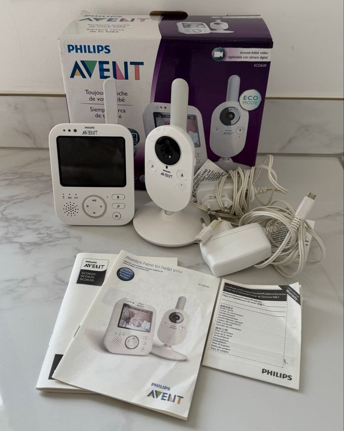 Babyphone écoute-bébé caméra Philips Avent SCD630. - photo numéro 4