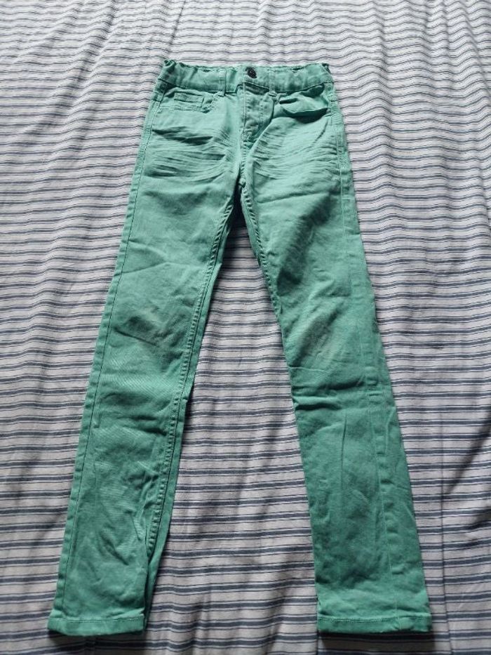 Jean skinny vert clair
