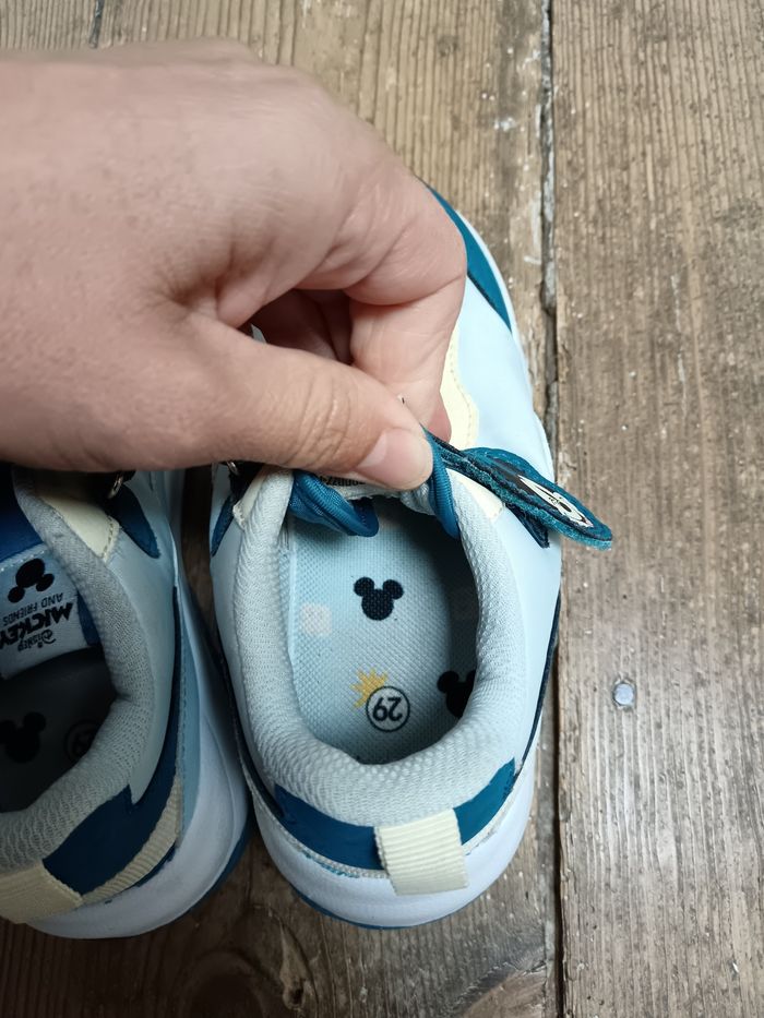 Baskets Mickey, taille 29 - photo numéro 7