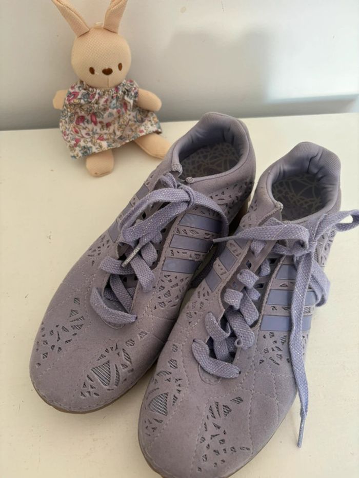 Baskets Adidas lilas – Taille 36 – Très bon état