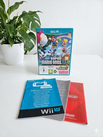 🌟 BOÎTIER VIDE NEW SUPER MARIO BROS. U (WII U) + NOTICES 🌟