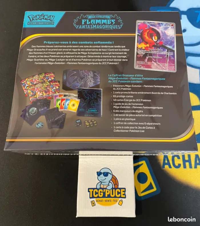 Pokémon Coffret dresseur d'élite Flammes Fantasmagoriques - photo numéro 2
