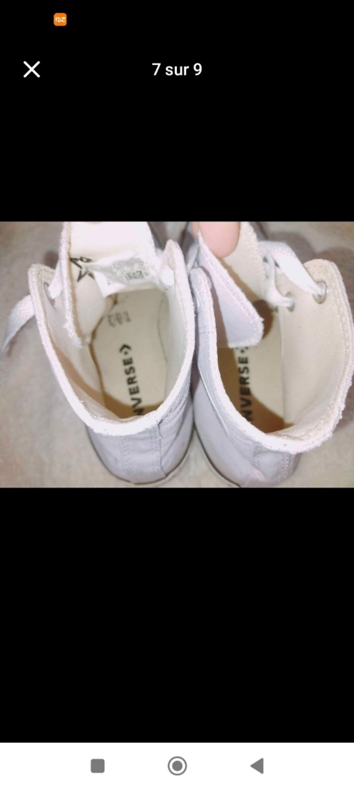 Converses taille 37 - photo numéro 4
