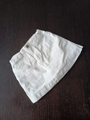 Jupe short blanc Gap 4 ans N*0935