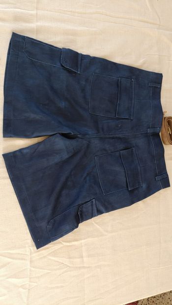 Short cargo homme bleu marine – Taille M – Neuf