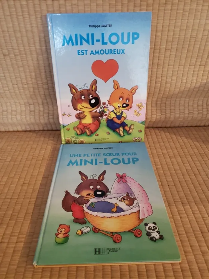 Lot de 2 Mini-Loup