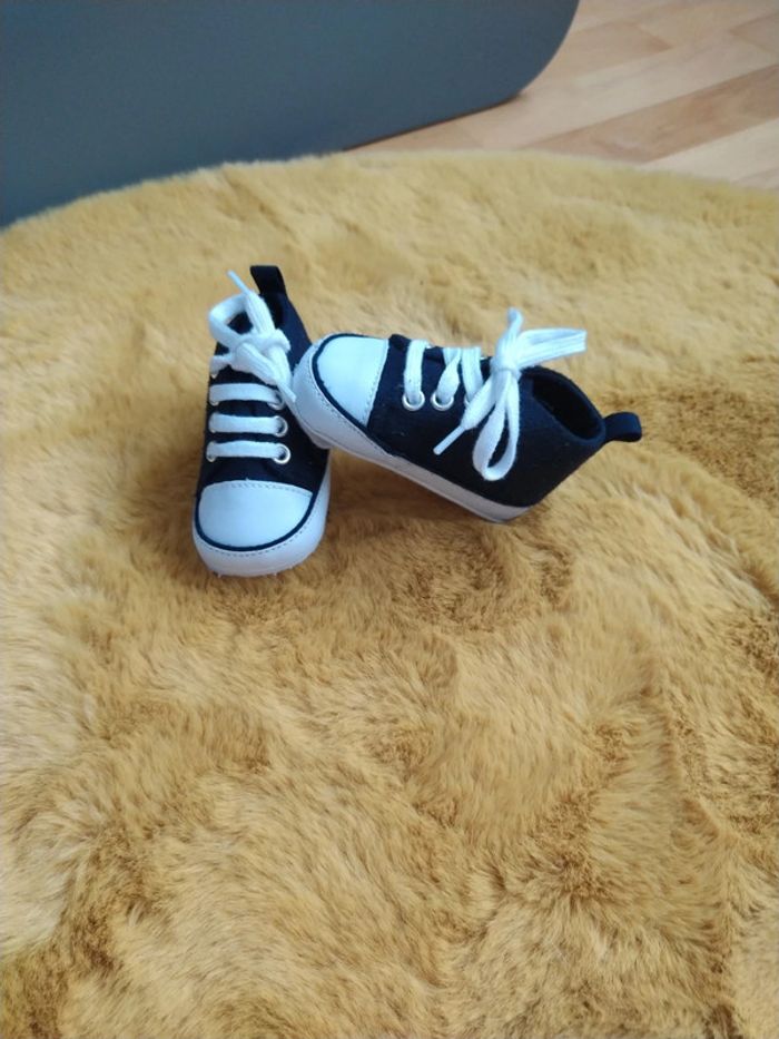 Chaussures bébé bleu