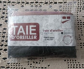 Taies d'oreiller en 63 X 63 cm
