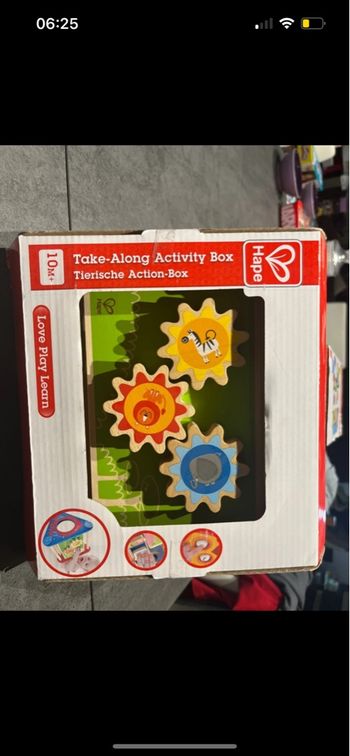 Boite d'activités à 5 faces - Hape