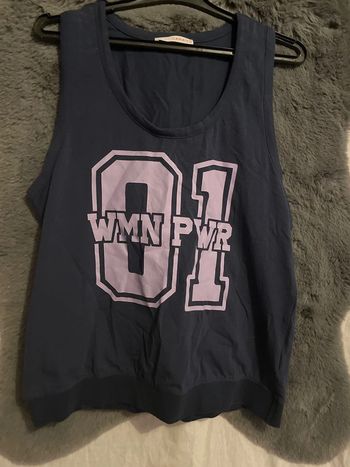 autre haut et t-shirt Camaïeu bleu taille L