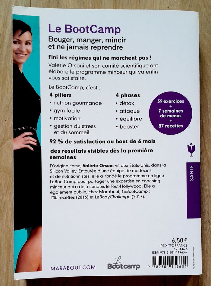 Valérie Orsoni- le Boot Camp programme minceur - photo numéro 3