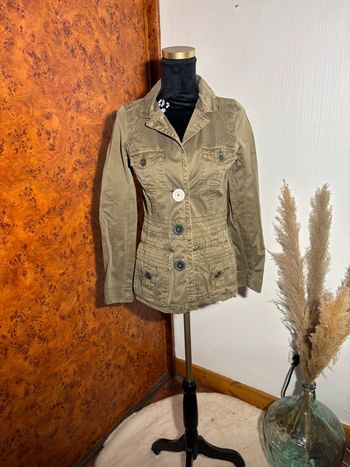 Veste Kaki Femme DDP - Taille M #vestevintageDDP