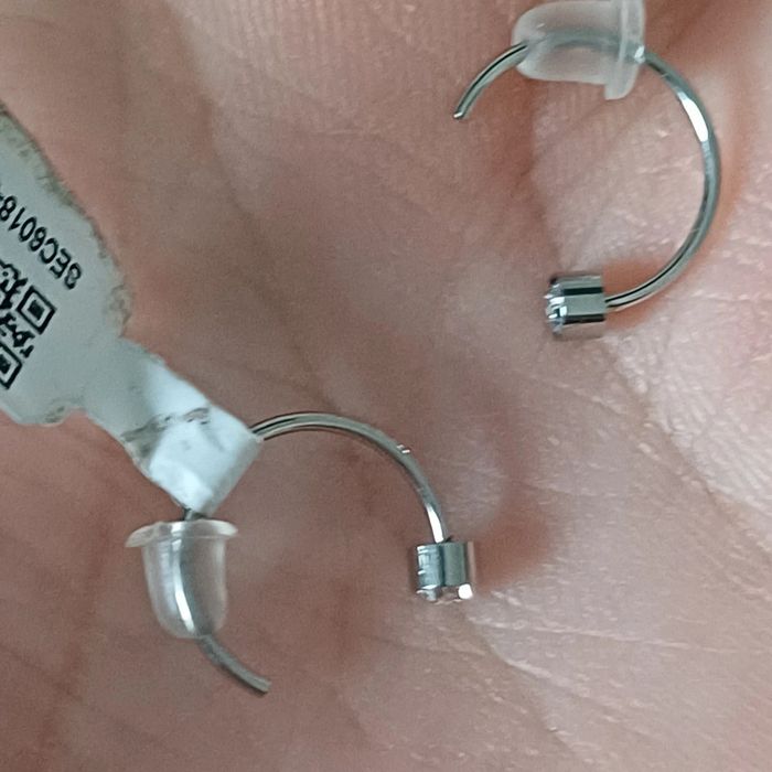 Boucles d'oreilles zag en acier inoxydable