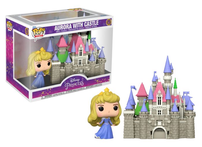 DISNEY - POP TOWN N° 29 - Ultimate Princess - Aurore avec chateau