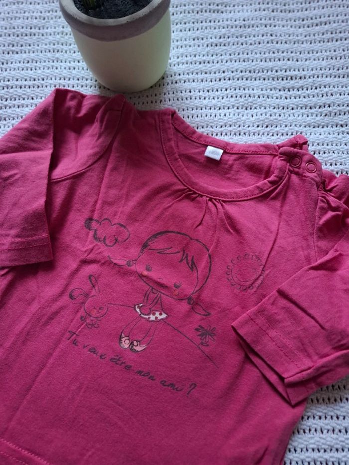 Haut Manches Longues 6 Mois - photo numéro 2