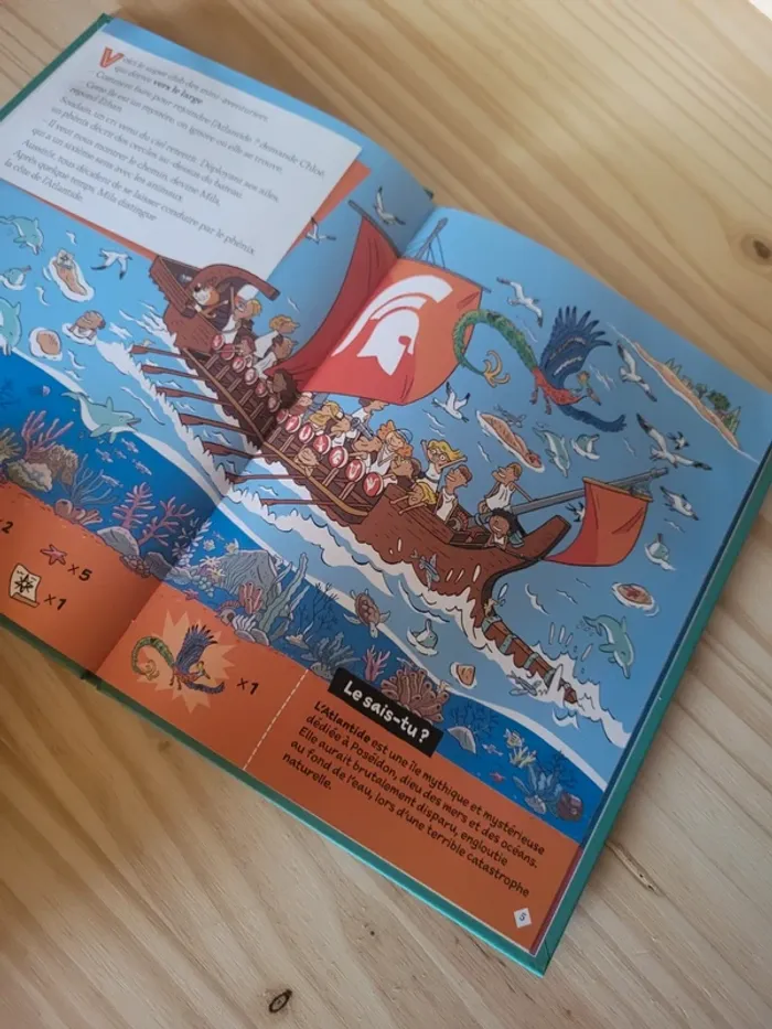 Le trident de Poséidon, cherche et trouve labyrinthe - photo numéro 3