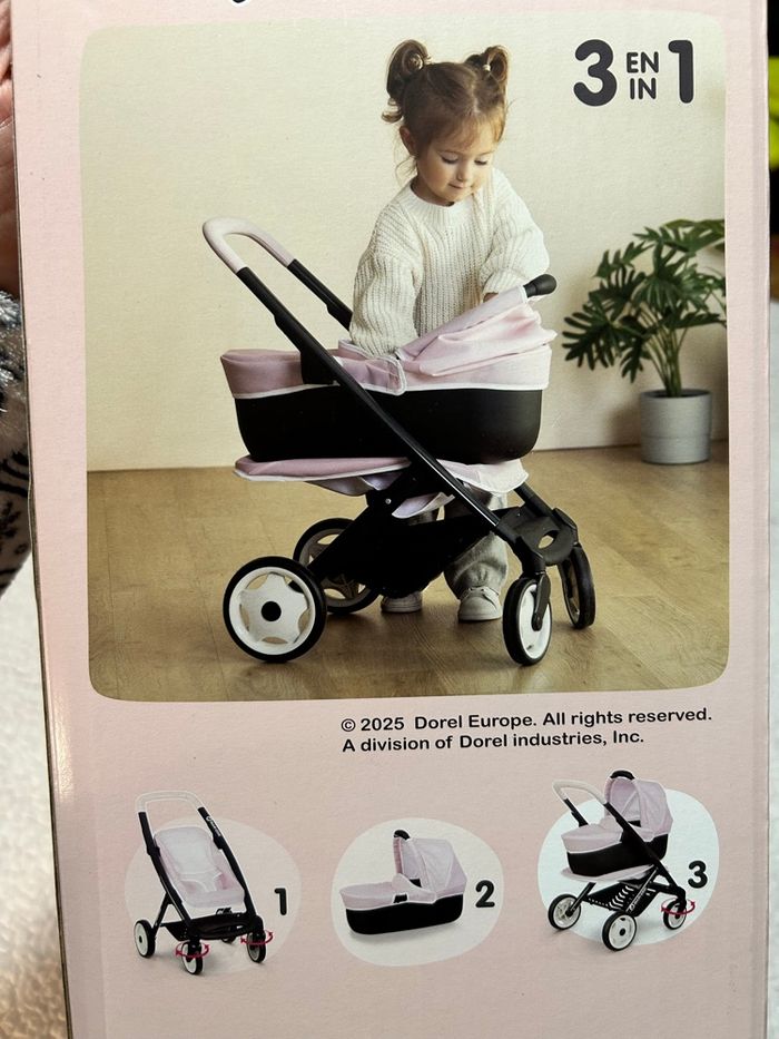 SMOBY POUSSETTE POUR POUPÉE - photo numéro 3
