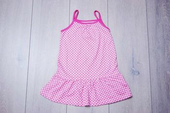 Robe rose et blanc. 24 mois fille. Marque Kiabi