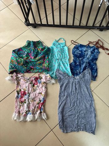 Lot combishort robe