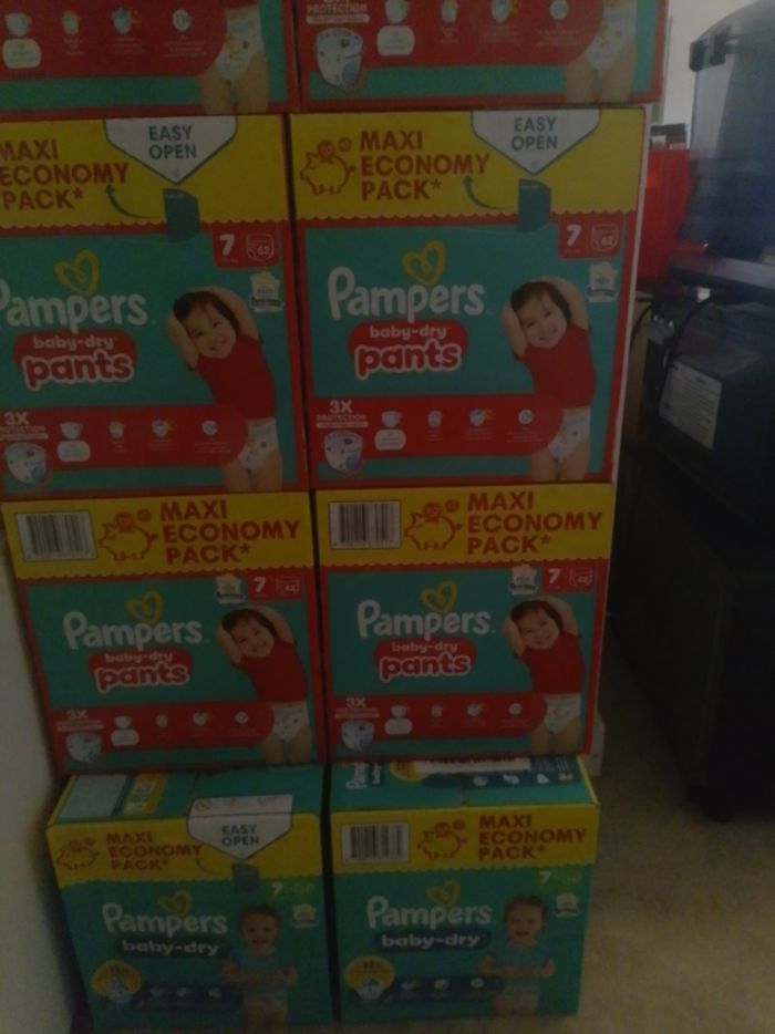 Couches Pampers pants et normal de taille 2 à8 - photo numéro 3