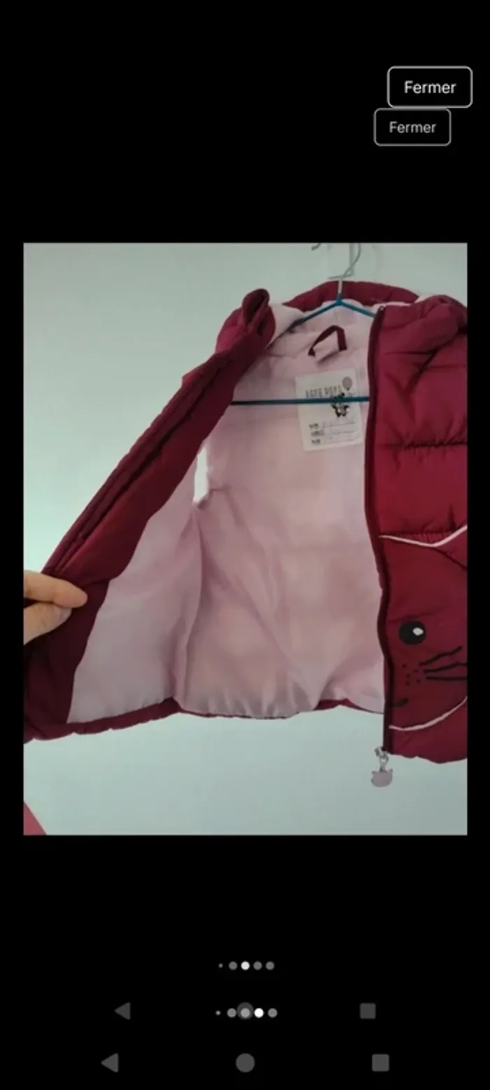 Veste fille sans manches - photo numéro 6