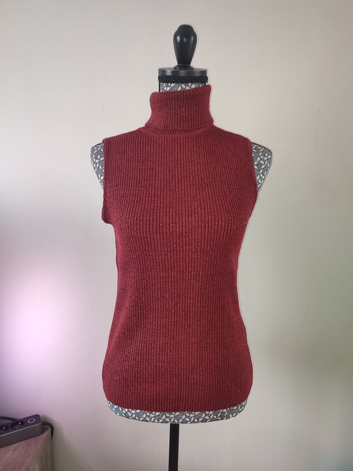 Pull sans manche