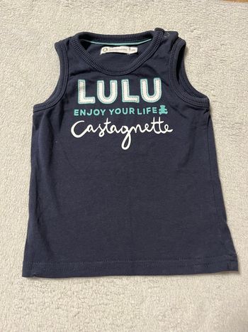 Très beau tee shirt sans manche bébé garçon 