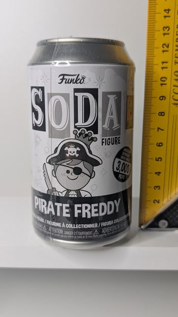 [Funko] Soda Pirate Freddy B&W