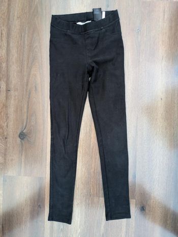 Pantalon fille noir H&M 10-11 ans