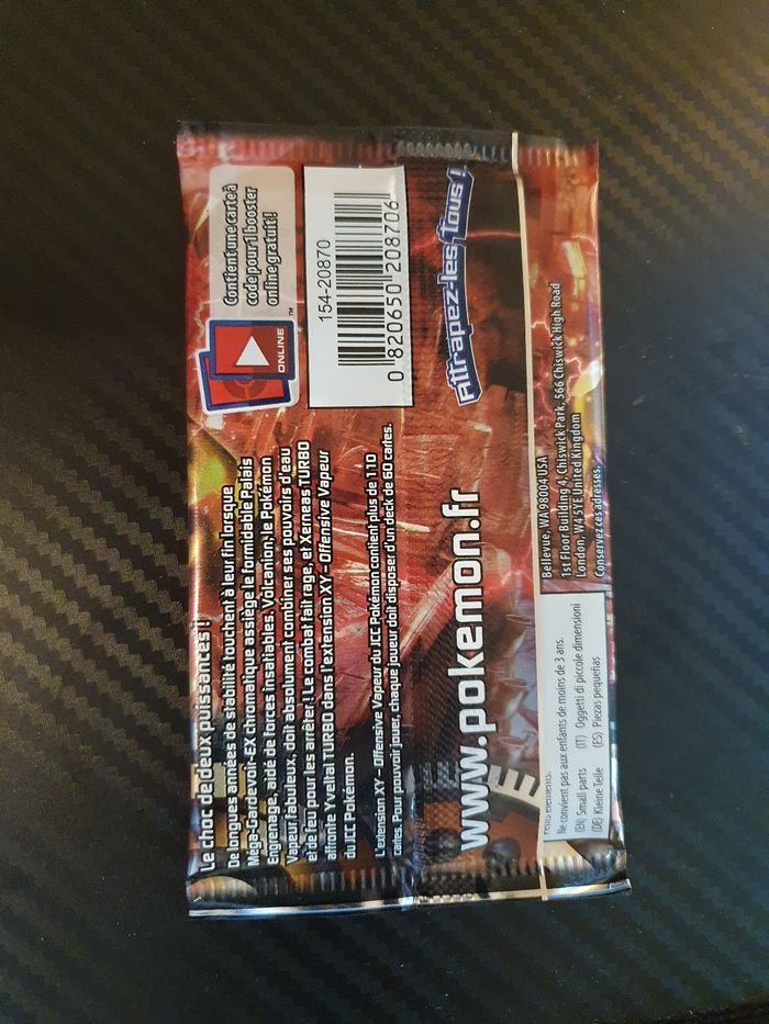 Booster pokemon xy offensive vapeur - photo numéro 2