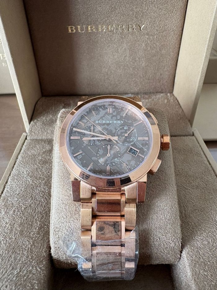 Montre Burberry rose gold neuve Authentique BU9754 - photo numéro 14