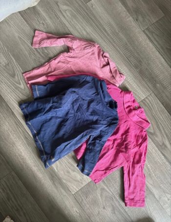 Haut manches longues bébé fille