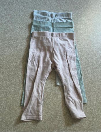 Lot leggings 18 mois